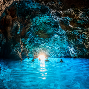 Blue Cave, 3 Green Caves, Šunj Beach - 5 Hours